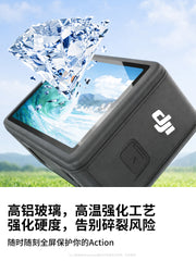 DJI action5pro temperli film action6 qoruyucu film üçün uyğun stikerlər DJI lens filmi pro bədən və idman kamerası 3 ekran filmi Osmo HD partlayışa davamlı 4 əks etdirməyə qarşı aksesuar