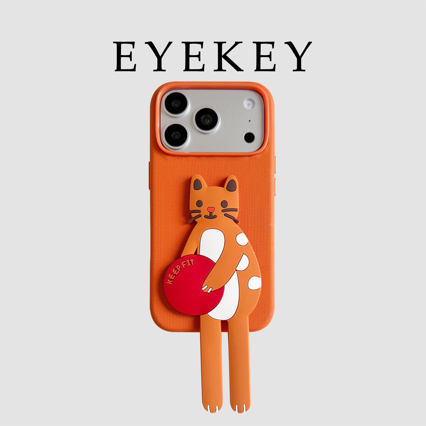 eyekey·ins Apple 17 mobil telefon qutusu üçün uyğundur iphone17promax əyləncəli yaradıcı cizgi filmi uzun ayaqlı kiçik heyvan mötərizəsi 16pro yeni stil 15pro cüt 17pro şaxtalı qoruyucu örtük