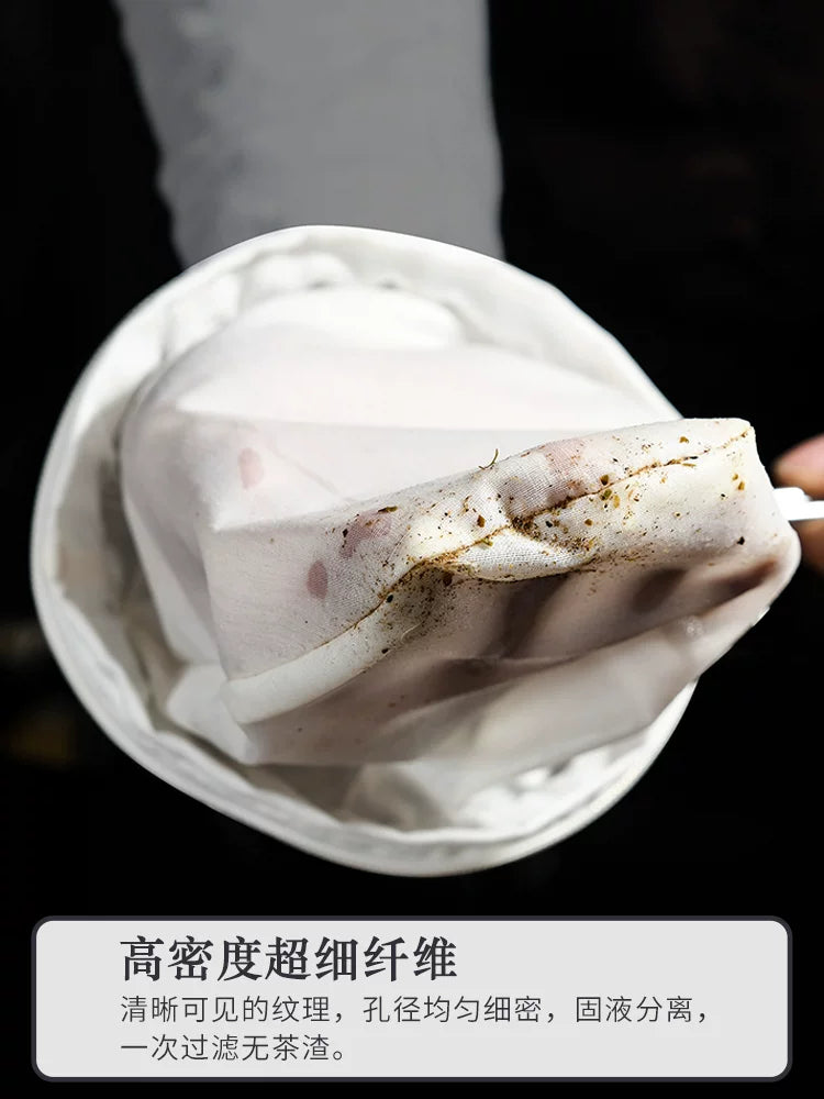 Tangya Hong Kong üslublu corablar südlü çay filtri çantası çay paketi süd çay mağazası aləti xüsusi qəhvə filtri çay şəbəkəsi artefaktı