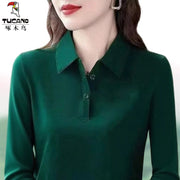 Clearance Pikap Ağacdələn Böyük Brend Xüsusi Təklif Təmiz Pambıq Yaz və Payız Dəbli Əti və Arıqlayan POLO Köynək Üstü Gündəlik Uzunqol
