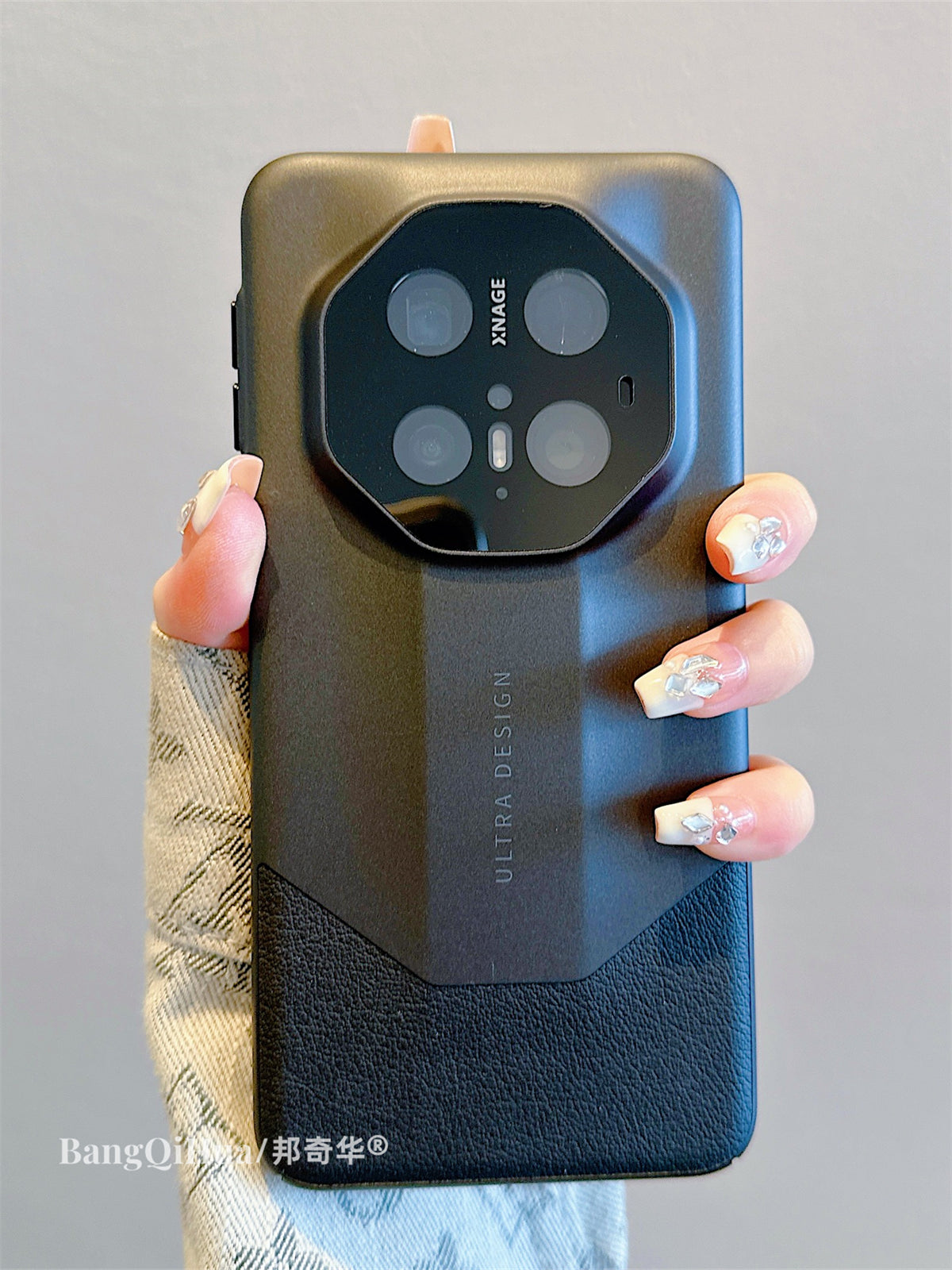 Huawei mate70pro+ üçün uyğun yüksək keyfiyyətli dəri yeni mobil telefon qutusu mate60RS qeyri-adi master mate80pro yüngül lüks mate40/50pro elektrokaplama 40RS Porsche pura70pro