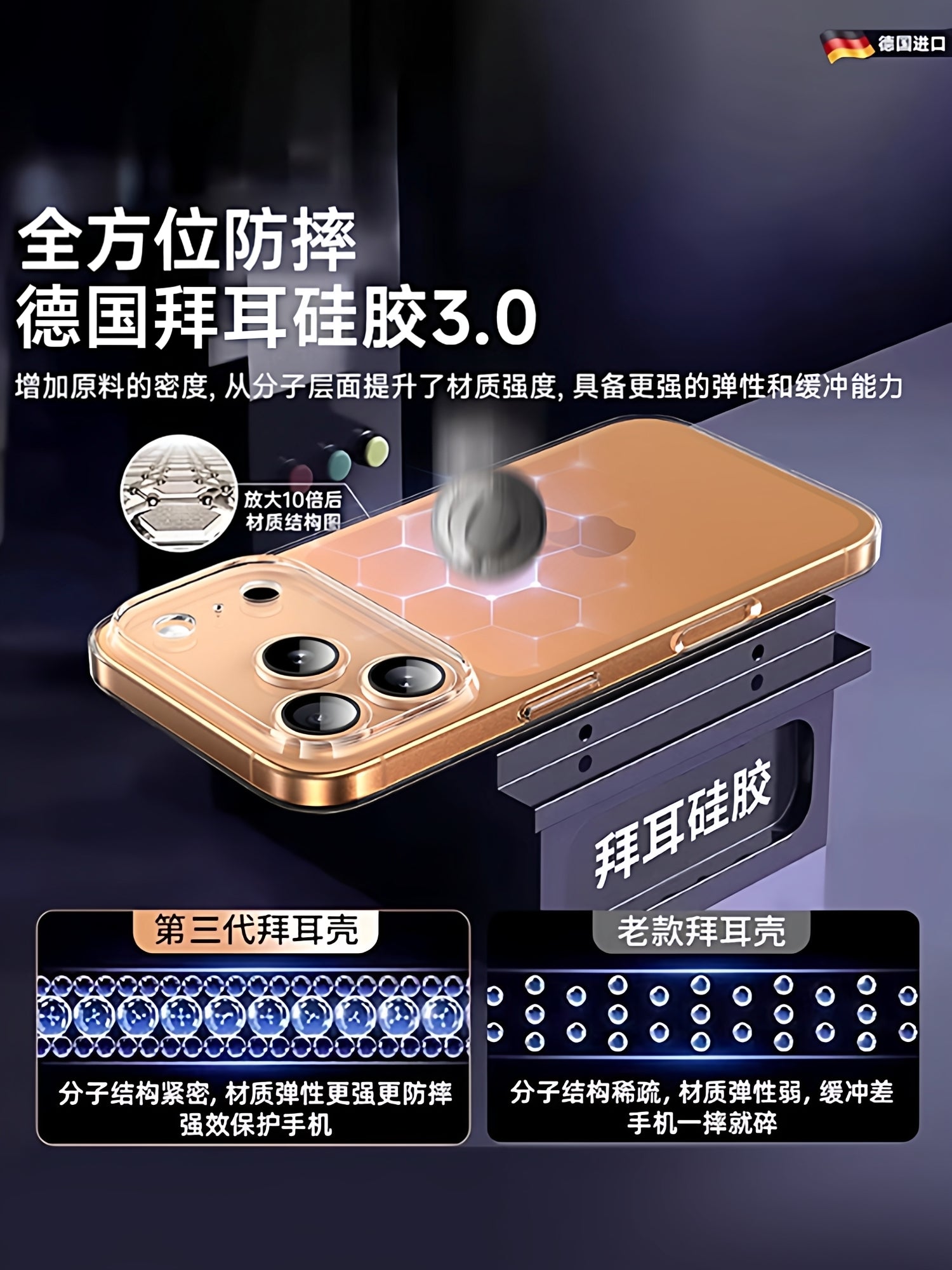 [Bayer, Almaniya] Apple 17ProMax mobil telefon üçün uyğun yeni model Bezun 2026 iPhone16 düşməyə qarşı 15 şəffaf qutu 14Pro qoruyucu qutu 13P hər şey daxil ultra nazik yüksək keyfiyyətli yumşaq çanta
