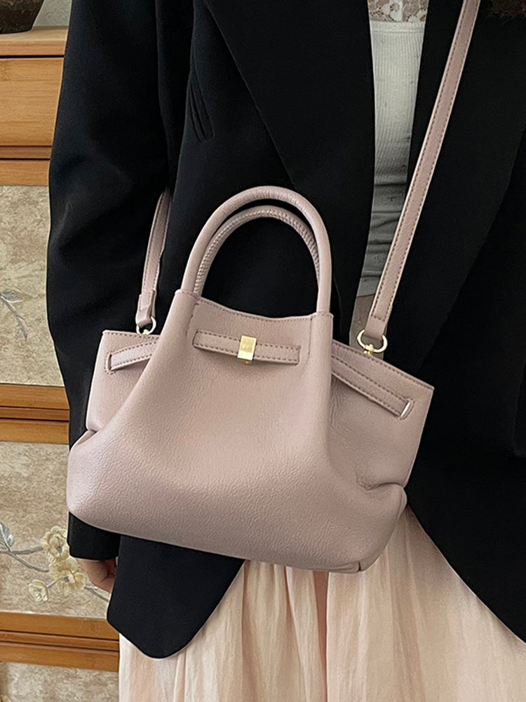 Qadınlar üçün Fransız retro liçi naxışlı çanta, yeni 2025-ci il üslubunda, yüksək keyfiyyətli, çoxfunksiyalı, çiyin/çarpaz bədən çantası, dəbli şəhər içi çantası.