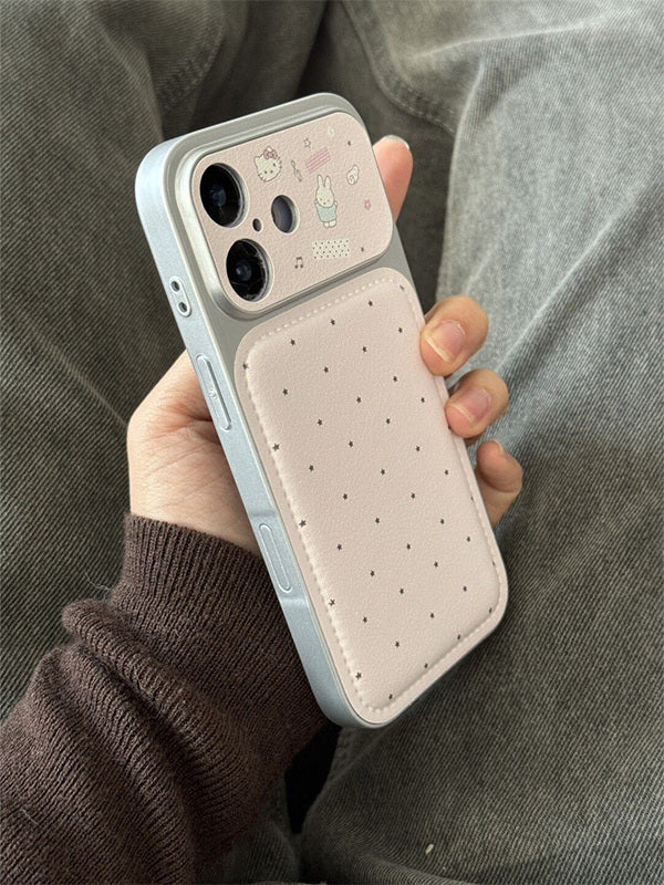 Star Note Miffy Rabbit iPhone17ProMax cib telefon qutusu üçün uyğundur orijinal quzu dərisi Apple 16Pro yeni 15plus hər şey daxil incə deşik 14/13 dişi 12/11 yıxılmağa qarşı qoruyucu örtük