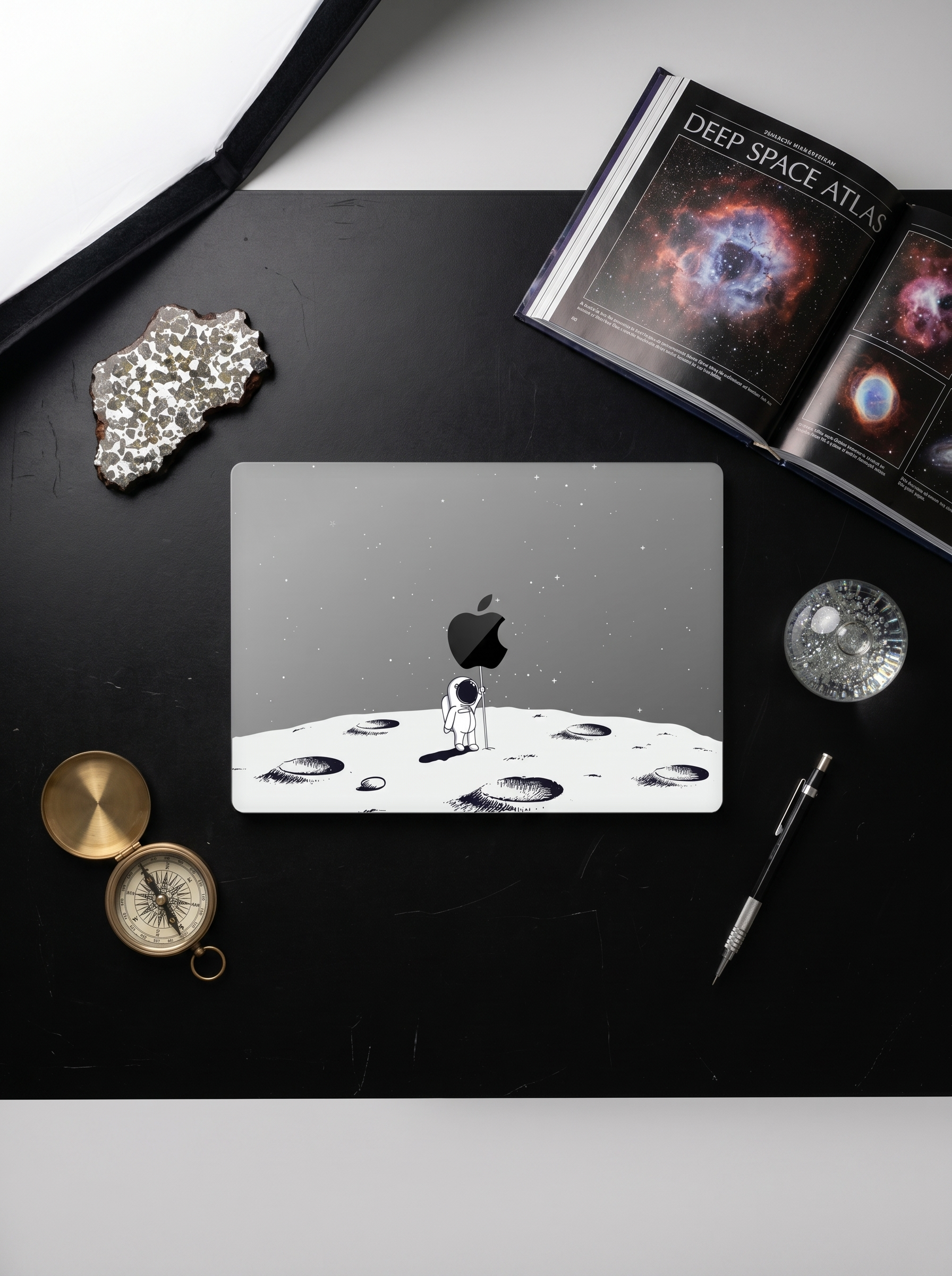 SkinAT Apple kompüteri üçün uyğundur qoruyucu qab filmi MacBook Air15 M4 qoruyucu film stikeri əyləncəli cizgi filmi şəffaf film Mac Pro14 M5 yapışqan qoymadan müalicəvi sevimli heyvan stikeri