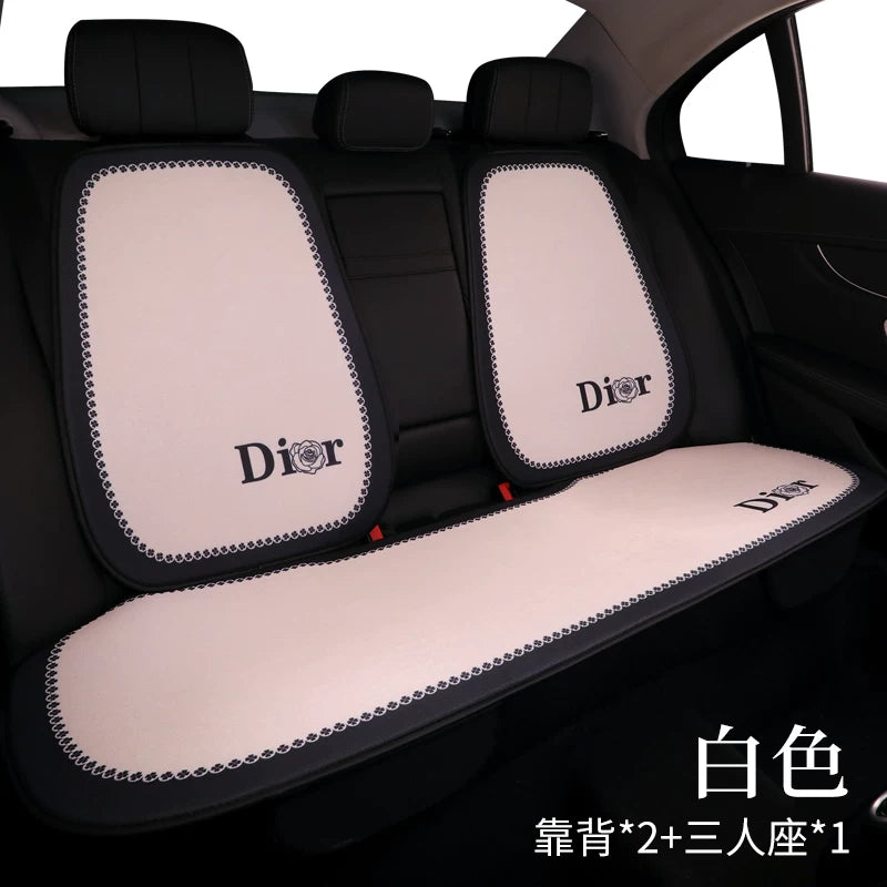 Car seat cushions, for all seasons, premium feel, semi-covered seat covers for women's car interiors, popular online car seat covers, car cushions, seat cushions.