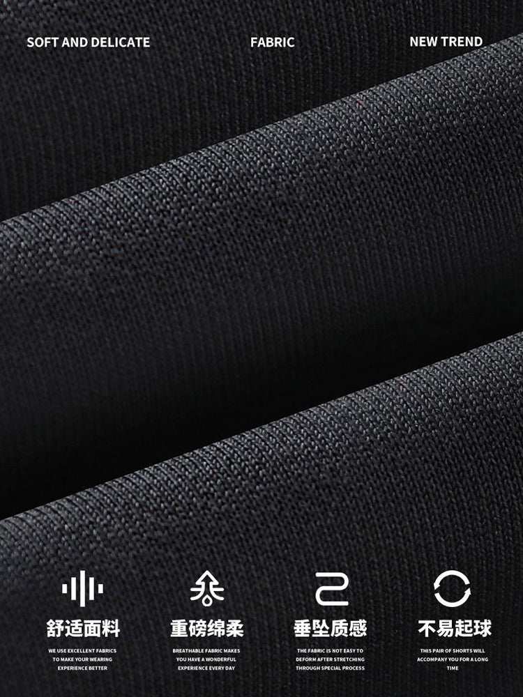 Jeep Kişi İdman Şalvarı, Payız/Qış Yun Astarlı Qalın İsti Boş Trikotaj İdman Şalvarı, Düz Ayaqlı Gündəlik Uzun Şalvar