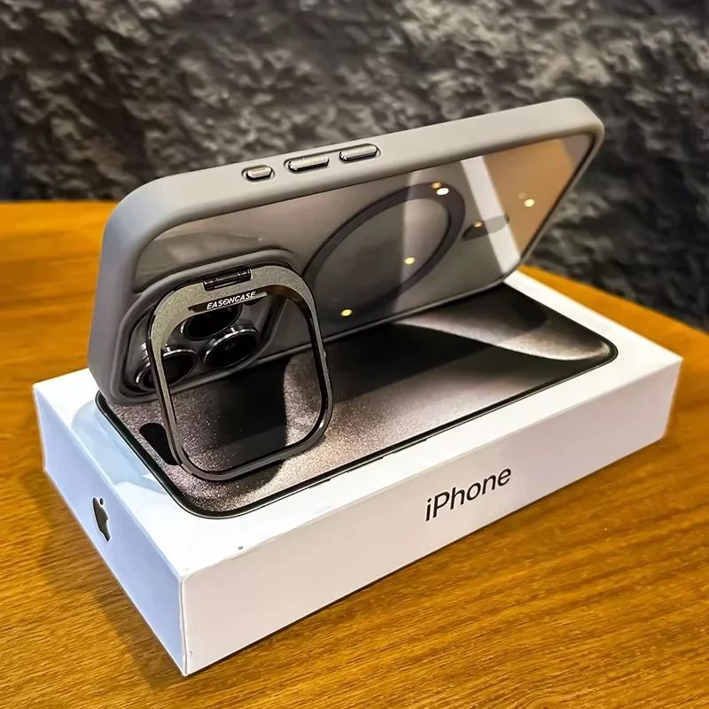 iPhone 17 Pro Max üçün Lüks Maqnitli Zərbəyə Davamlı Telefon Qutusu