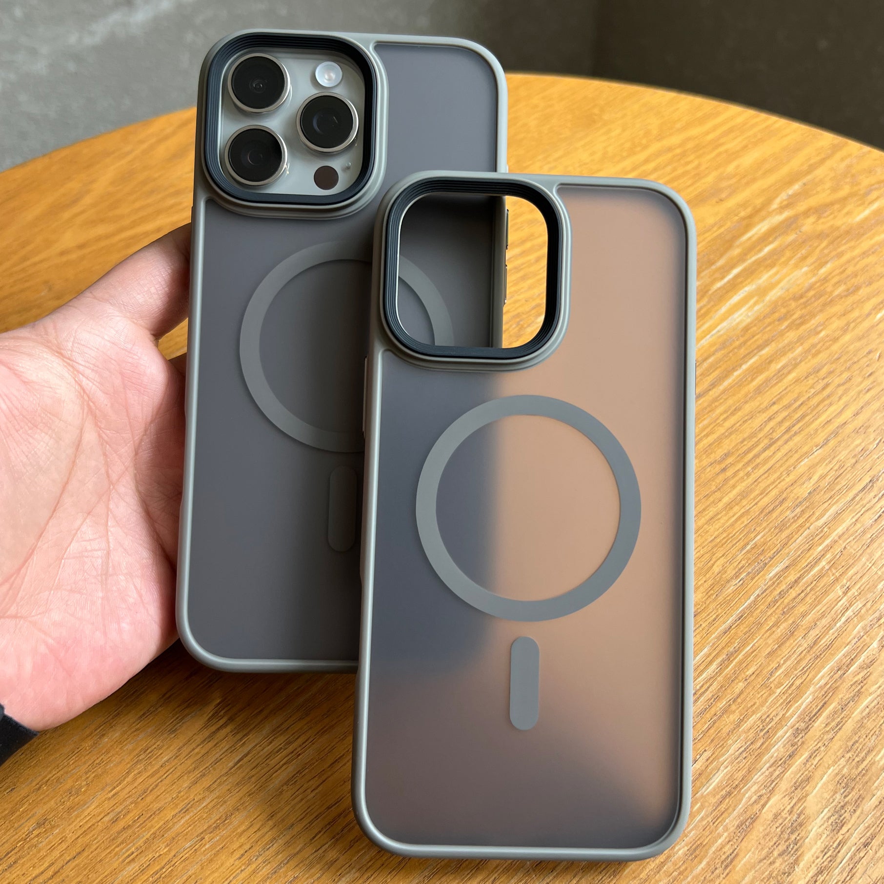 N52 güclü maqnit doldurma Magsafe güclü maqnit adsorbsiya Apple 16Promax cib telefonu üçün uyğun 17 dəst hava dərisi barmaq izi əleyhinə iPhone15pro istilik yayılması və düşmə əleyhinə 14 yeni stil 13 kişi pm