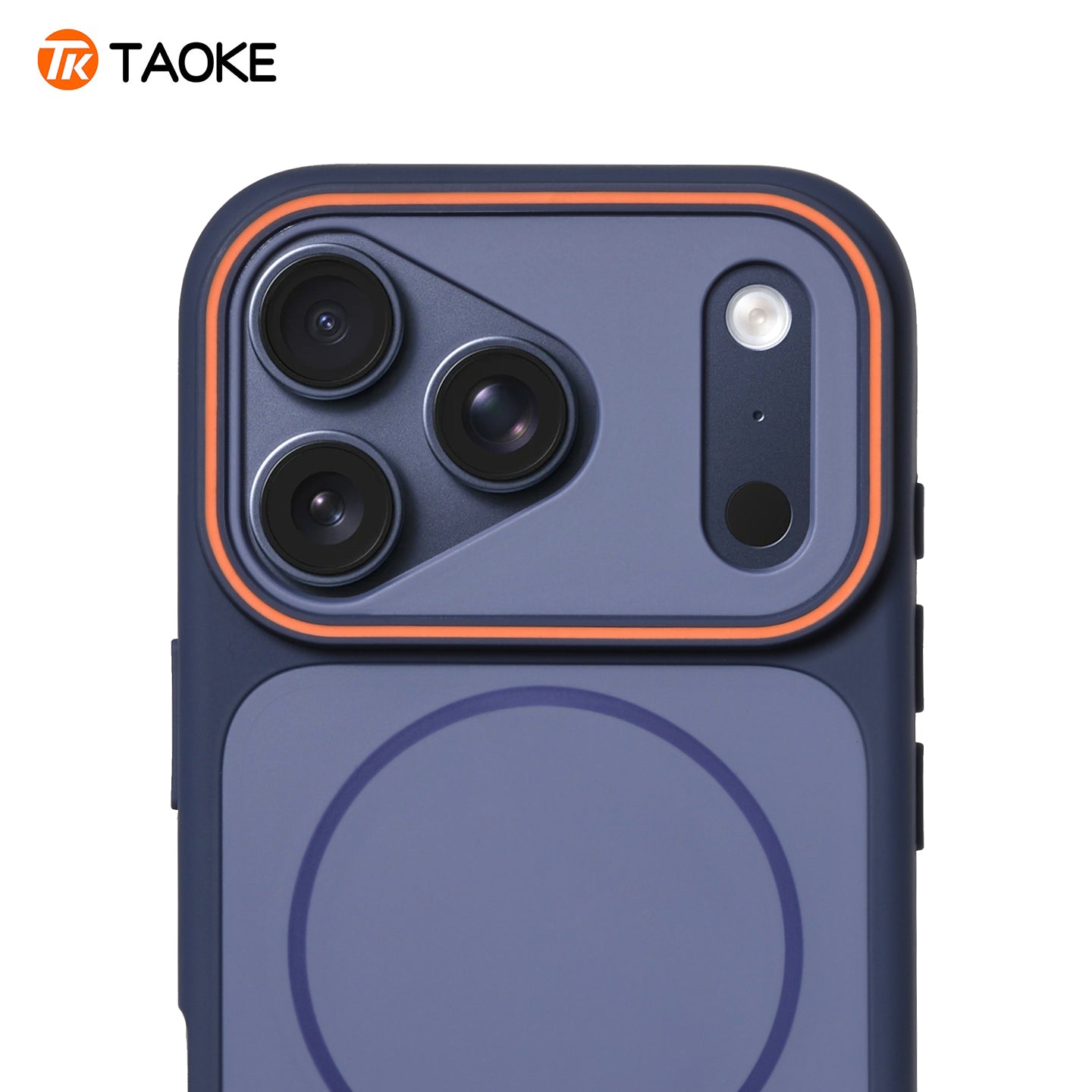 Taoke TAOKE sapfir mavi fantom maqnit böyük pəncərə Apple 17 promax cib telefonu qutusu yeni iphone 17 dəsti Apple Air hər şey daxil 16 düşməyə qarşı 15 silikon 14 Plus qutu 13