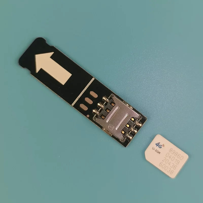 Biznes zalı kartının açılması testi üçün uyğundur Apple Android mobil telefon kartı daxil edən cib telefonu xarici kart tepsisi kart yuvası kart oxuyucusu