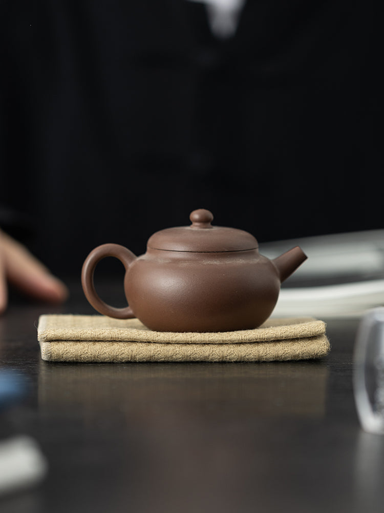 Sadə uducu çay dəsmal, Zen pambıq və kətan çay dəsmal, kiçik çay xalçası kvadrat dəsmal, quru köpük dəsmal, çay mərasimi, ev çay dəsti, çay süfrəsi yastığı