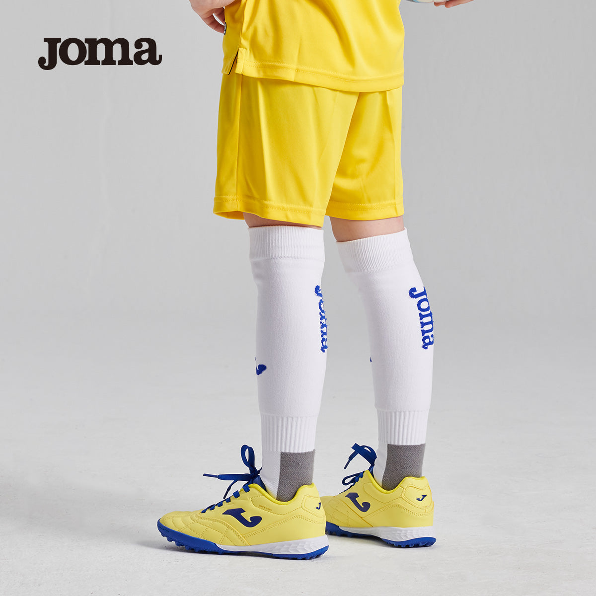 Joma Homer Futbol Corabları Uşaq orta baldırı sürüşməyən futbol məşq corabları dəsmal altlıqlı qısa borulu peşəkar idman corabları