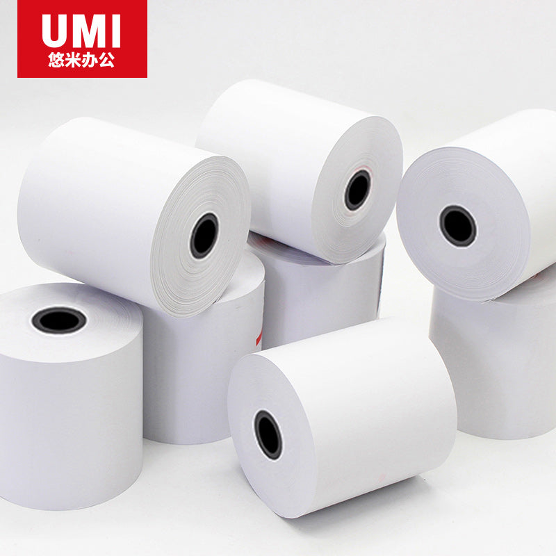 36 rulon Youmi 57x30mm termal kassir kağızı 58mm printer 57x40 supermarket qəbz kağızı çapı kiçik rulonlu termal kağız po kassa aparatı universal kiçik bilet rulonlu kağız paketi