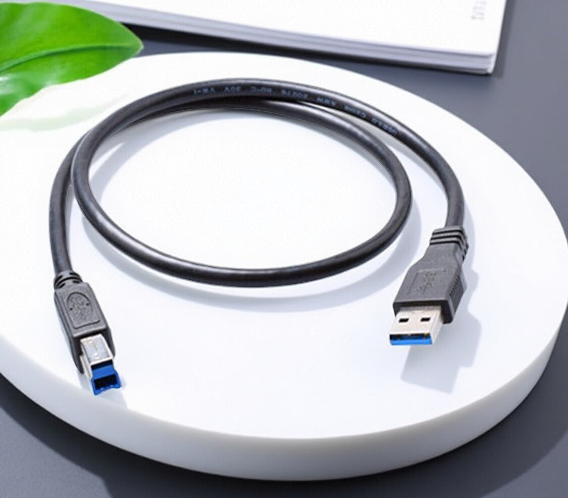 USB3.0 yüksək sürətli printer kabeli kvadrat port sabit disk qutusu məlumat kabeli rəqəmsal onlayn çəkiliş uzatma kabeli