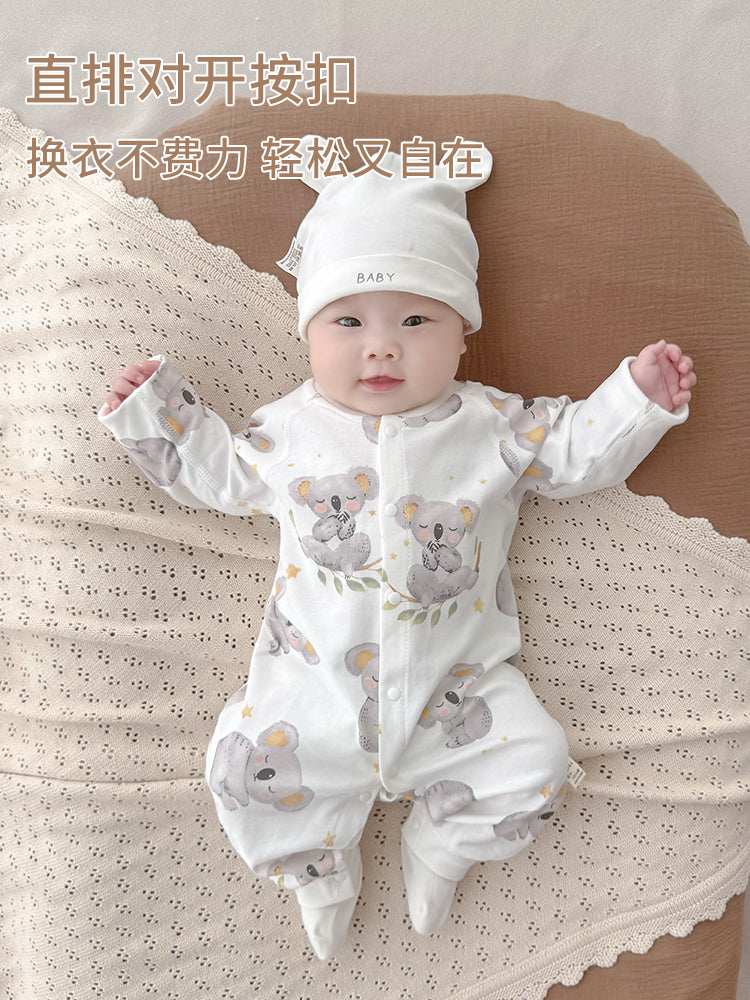 Payız, oğlan və qız uşaqları üçün körpə geyimləri, pijamalar, yeni doğulmuş körpələr üçün alt paltarları, yaz və payız üslubları, təmiz pambıq əsas təbəqə, erkən payız geyimləri