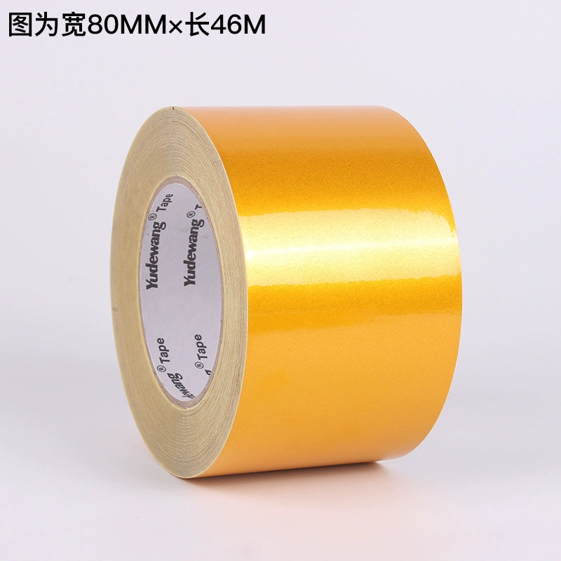 Qara və Sarı Yansıtıcı Film Heyvanlar üçün xəbərdarlıq lenti Qoruyucu təhlükəsizlik loqosu stikeri Qırmızı və ağ əlamətdar nişanlar stikerləri suya davamlı və davamlıdır