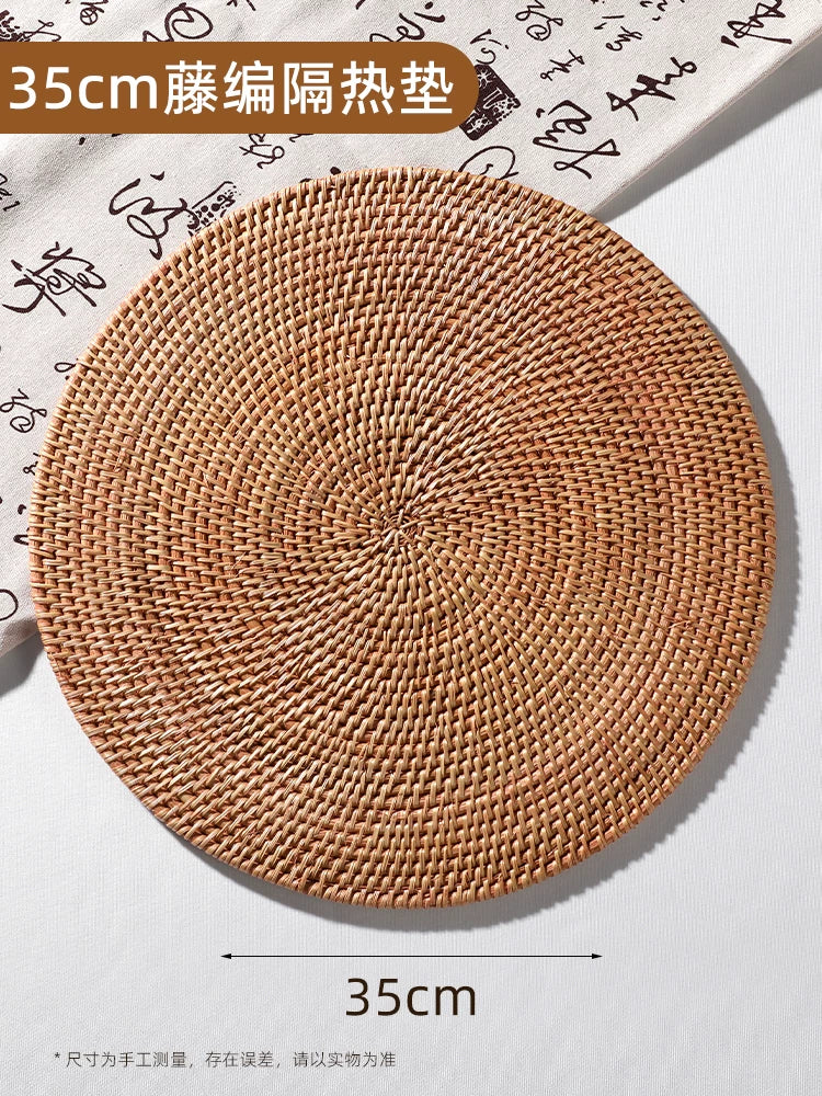 Rattan izolyasiya döşəyi, ev yemək masası masası, yanmağa qarşı çay fincanı, çaydanlıq döşəyi, güveç döşəyi, boşqab döşəyi, kasa döşəyi, xüsusi masa döşəyi