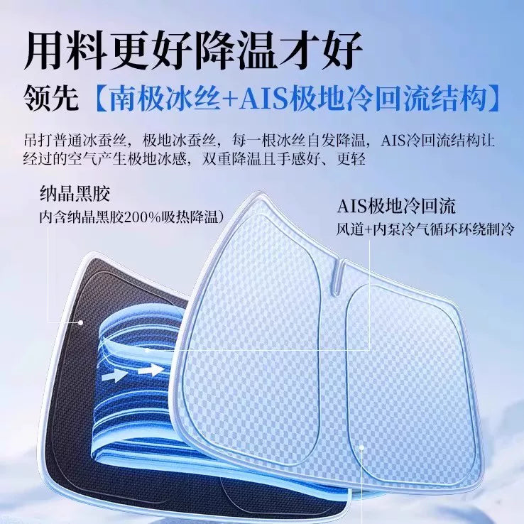 ZEEKR 7X/001FR/009/X/007GT Avtomobil Günəşdən Qoruyucu Ön Şüşə Günəşdən Qoruyucu və İstilik İzolyasiyası Günəşdən Qoruyucu Panel