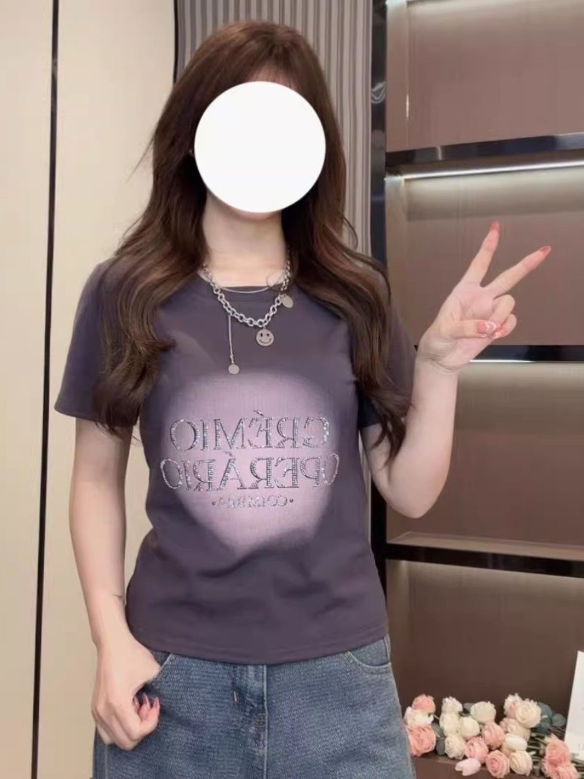 Böyük Ölçülü Qadın Geyimləri 2026 Yay Yeni Gəlişi: İncə Çiyin Dizaynlı Qısa Qollu Köynək, Çoxfunksiyalı və Dəbli, İnstaqramda Dəbli