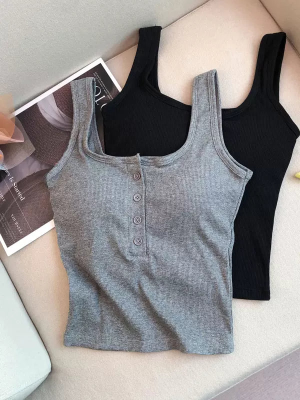 Modal hamısı bir yerdə sabit qayışlı döş yastığı kamzulu qadın daxili geyimi yeni darıxdırıcı alt paltarı moda top