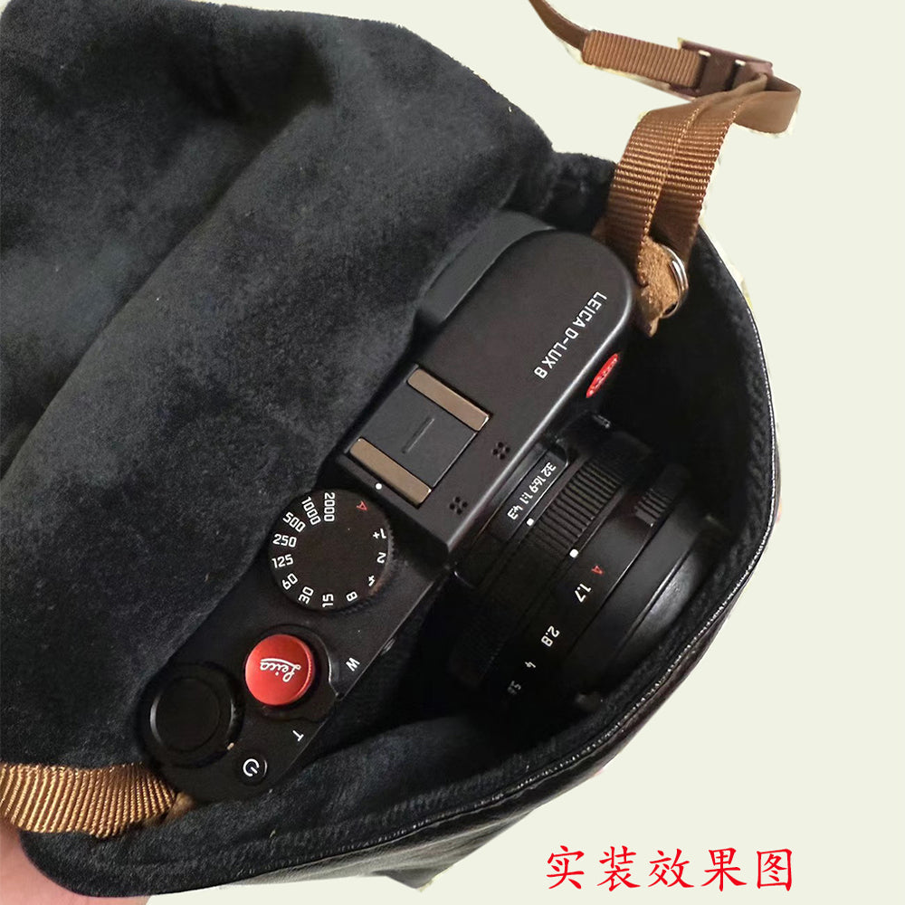 Leica D-LUX8 kamera çantası, portativ layner çantası, Leica D7 D8 qoruyucu dəri çantası D-LUX7 D5 D6 üçün uyğundur