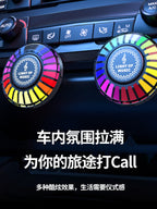 Yeni Təkmilləşdirmə Maqnit Emiş RGB Avtomobil Səsli İdarəetmə Pikap Mühit İşığı Ağıllı Avtomobil Havalandırma Ritmi İşıqlı Dekorasiya