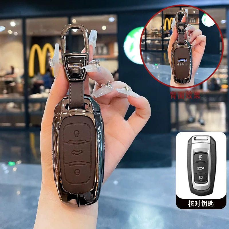 Geely Jiaji açar örtüyü, Geely Haoyue PRO, Xingyue L, Boyue, Binyue, Emgrand və Binrui avtomobil çantası klipləri üçün uyğundur