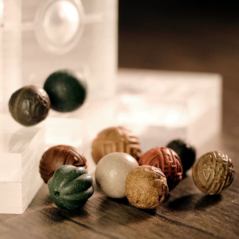 Hexiang muncuq qəlibi, buxur hazırlamaq üçün əl istehsalı DIY materialları, evdə hazırlanmış muncuqlar, dərman buxur muncuqları, üyütmə alətləri, ənənəvi Çin təbabətində bilərzik hazırlamaq üçün alətlər