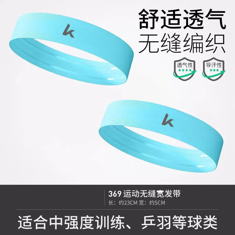 Kawasaki baş bandı idman saç bandı kişi və qadın tərləmə əleyhinə kəmər qaçış fitnes yoqa tər uducu baş örtüyü saç bandı tər bandı