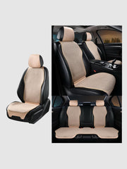 Linen car seat covers, slimming seat cushions, universal linen seat cushions, non-slip, breathable, tie-free, simple seat covers