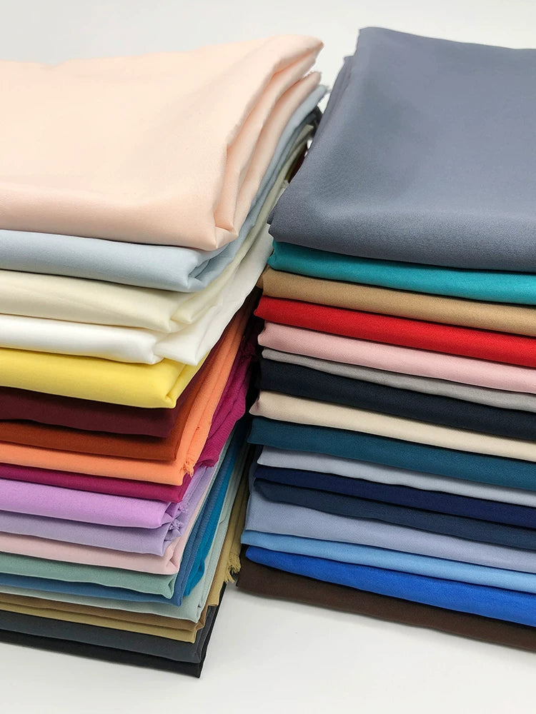 Super yumşaq ipək pambıq astarlı nazik parça paltar gödəkçə şalvar şifon paltar cheongsam astarlı mikro uzanan parça