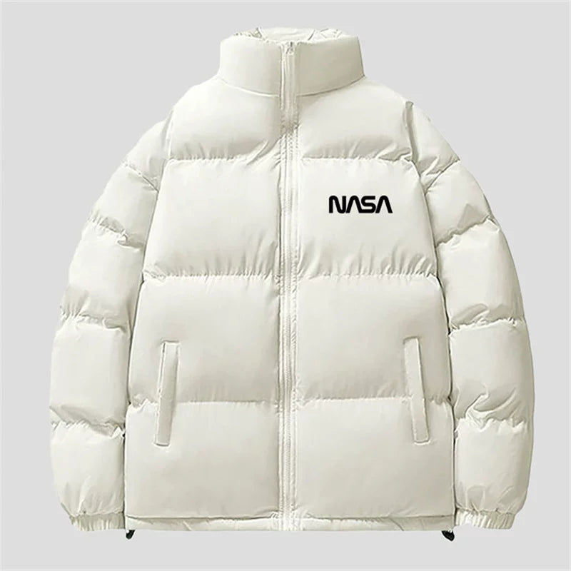 Brend ixracı üçün rəsmiləşdirmə ~ Univermaq rəsmiləşdirməsi GP kişi və qadınlar üçün yaxalıqlı pambıq gödəkçə, 2025 qış, qalınlaşdırılmış və isti, cütlük gödəkçə.