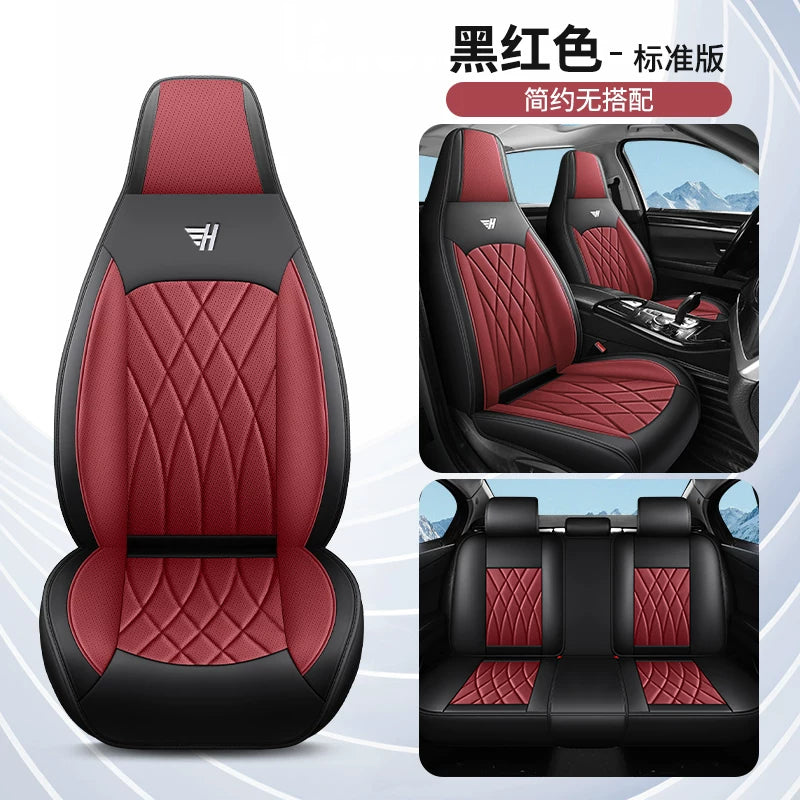 Volkswagen Lavida XR Custom Car Seat Covers, Universal Full Coverage Seat Covers for All Seasons, New XR Leather Ice Silk Seat Cushions