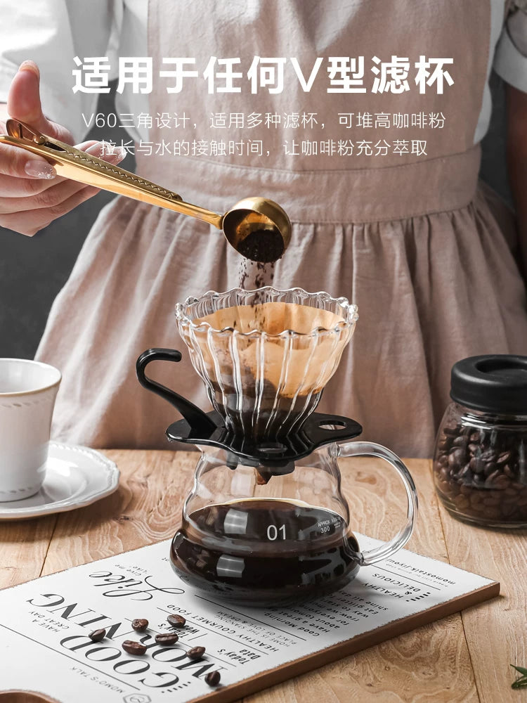Kawashimaya qəhvə filtr kağızı qəhvə filtri fincanı əl ilə dəmlənmiş qəhvə qabları Moka qazan filtr kağızı v60 asılan qulaq filtri çantası