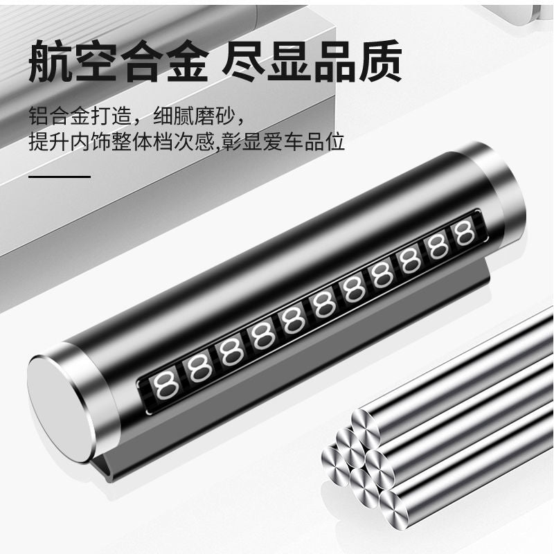 Müvəqqəti Dayanacaq Mobil Telefon Nömrəsi Avtomobil Hərəkət edən Nömrə Nömrəsi Dekorasiyası Avtomobil üçün Avtomobil Nömrəsi Hərəkət edən Avtomobil Təchizatları Dekorasiyası Avtomobilin Salonunun Tam Kolleksiyası