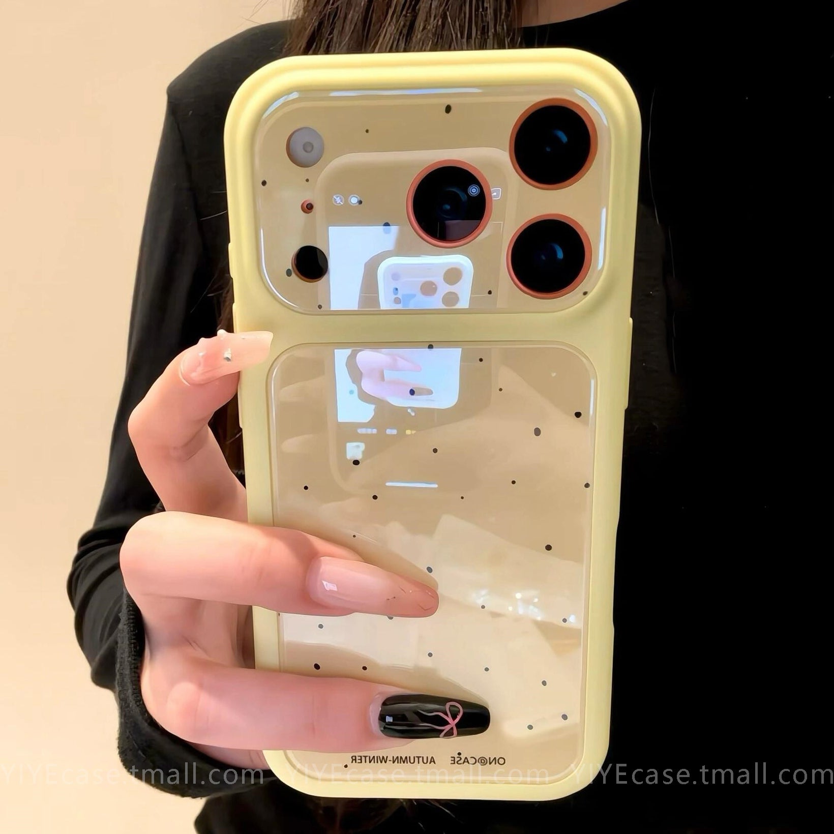 iPhone17pro Apple 17ProMax cib telefonu üçün uyğun yüksək görünüşlü sıçrayan mürəkkəb dalğa nöqtələri yeni 17 qadın 16 qabaqcıl 15 lanyard stili 16pm hər şey daxil ProMax düşməyə qarşı pro dəsti 14