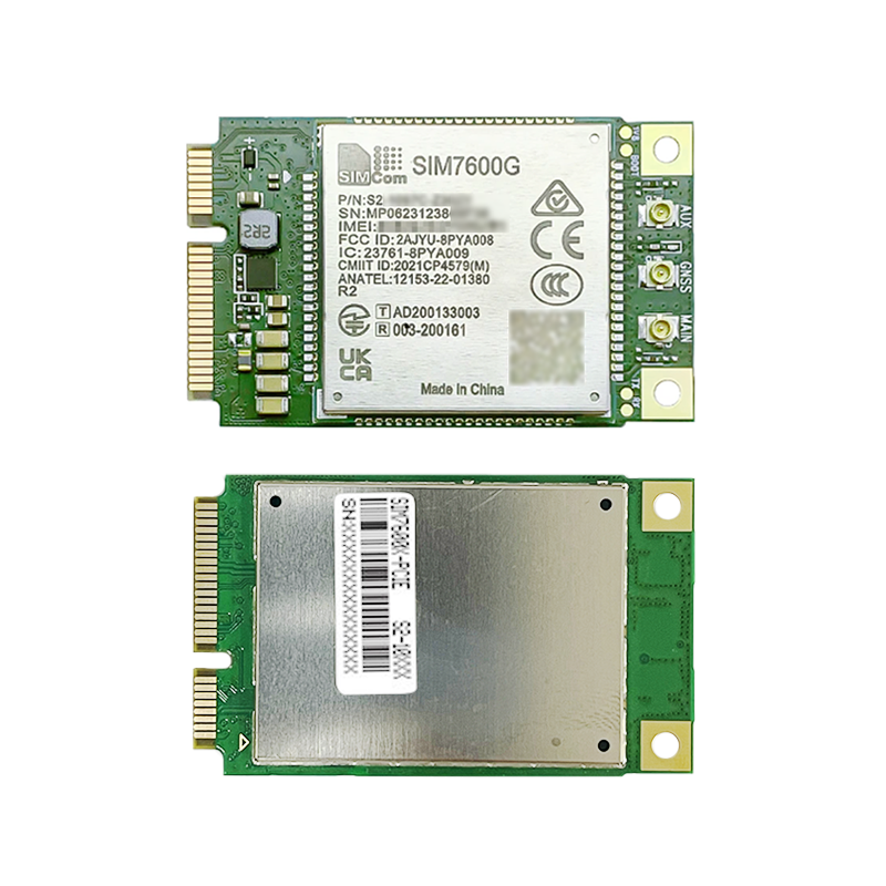SIM7600G SIM7600G-H MINIPCIE 4G qlobal tezlik diapazonu modulu, EG25GGB ilə uyğun gəlir