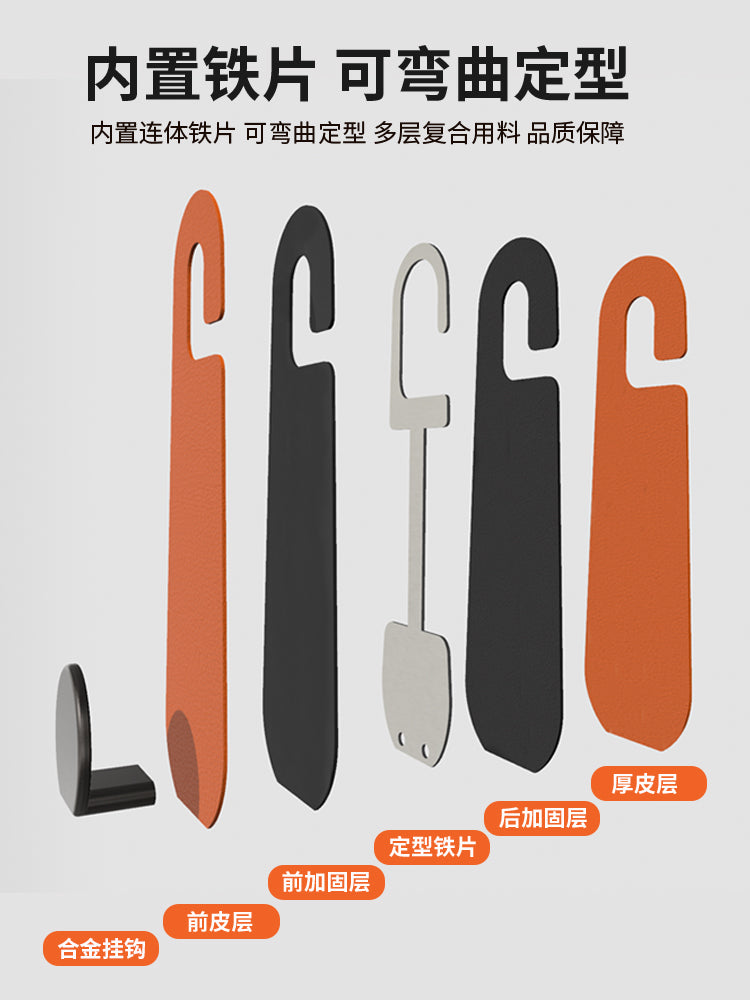 ZEEKR 001/009/007 avtomobil sərnişin oturacağının arxa bəzək qarmaqları üçün uyğundur