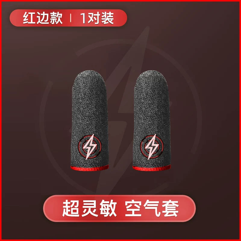 Elektron idman üçün tərləmə əleyhinə əlcəklər. Kings oyunu, sürüşməyə və qırılmaya qarşı. Peace Elite mobil oyun əlcəkləri. Sensor ekran tər. Ultra nazik barmaq əlcəkləri. Qara köpəkbalığı universal artefakt.
