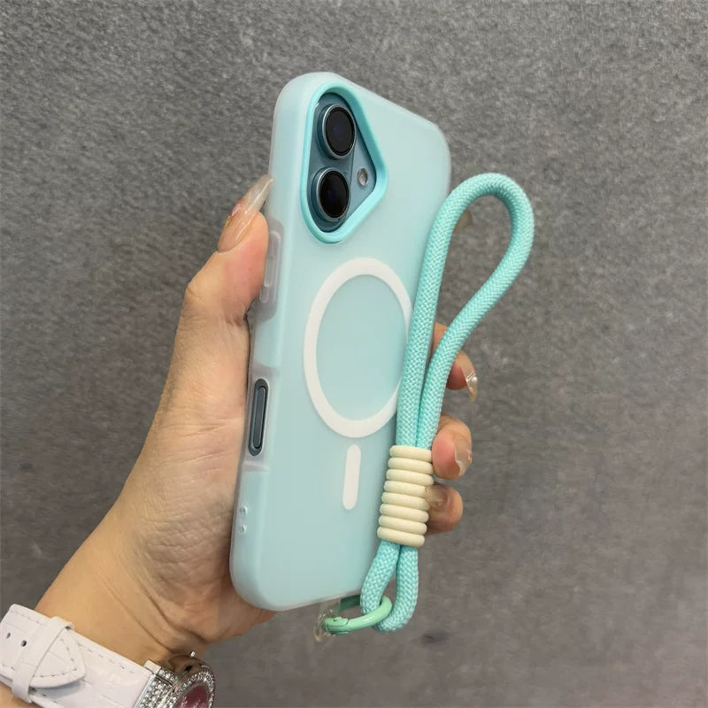 17 Apple 16 mobil telefon qutusu üçün uyğun Dele açıq sarı jele dəri hiss iphone16promax maqnit yeni ikisi birdə 15pro niş 14 sadə böyük dəlik 13 cüt 12 şəxsiyyət 16plus