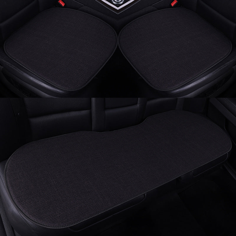 Car seat cushions, back seats, for all seasons, premium feel, 2025 new style, ventilated and breathable, canvas cover for driver's seat.