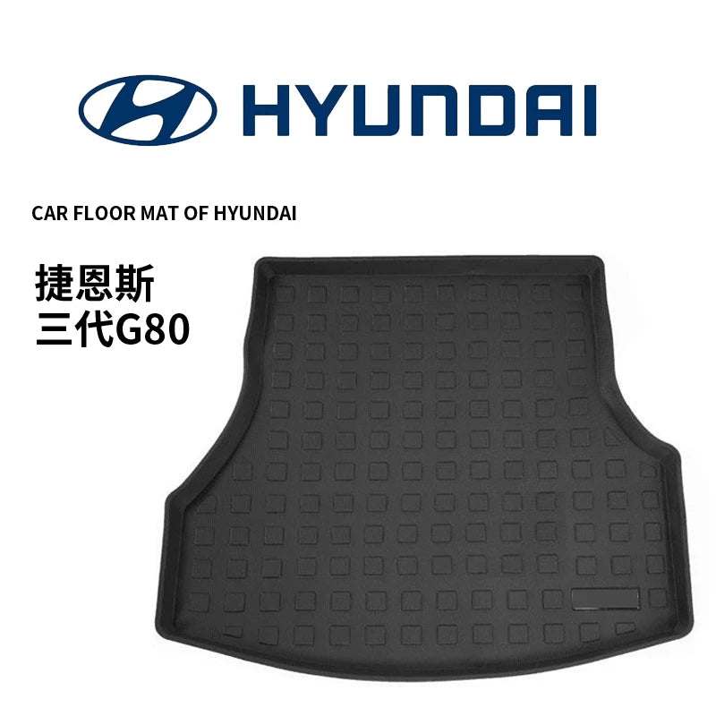 G80 (ikinci və üçüncü nəsil), G90, IONIQ, GN7 və GRANDEUR (GV80) üçün Hyundai Genesis baqaj ayaqaltıları.