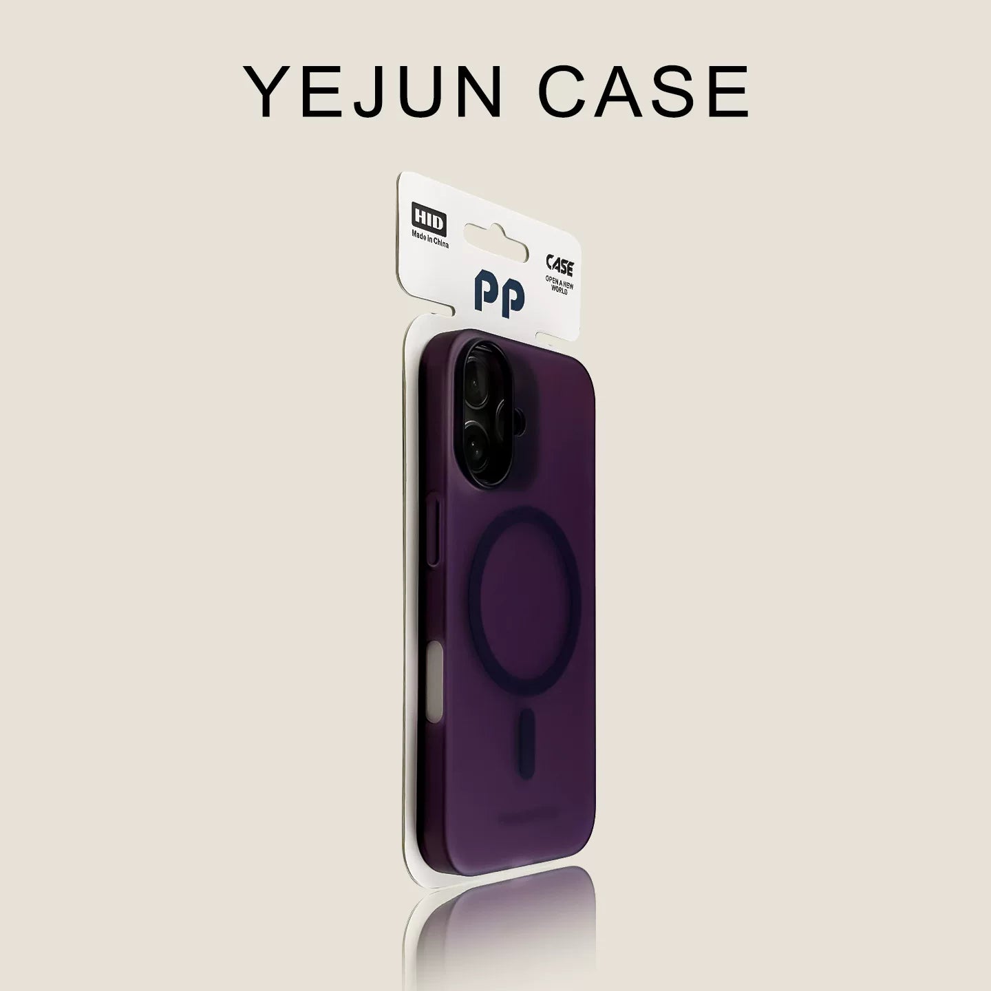 Yejun Apple 17 mobil telefon qutusu, buzlaq mavisi maqnit tutqun iphone16promax, yüngül və nazik, yarı şəffaf, böyük dəlik, 15pro, yüksək səviyyəli məna, 14 niş, 13 sadə, böyük çuxur, 12 internet ünlü, 17air üçün uyğundur