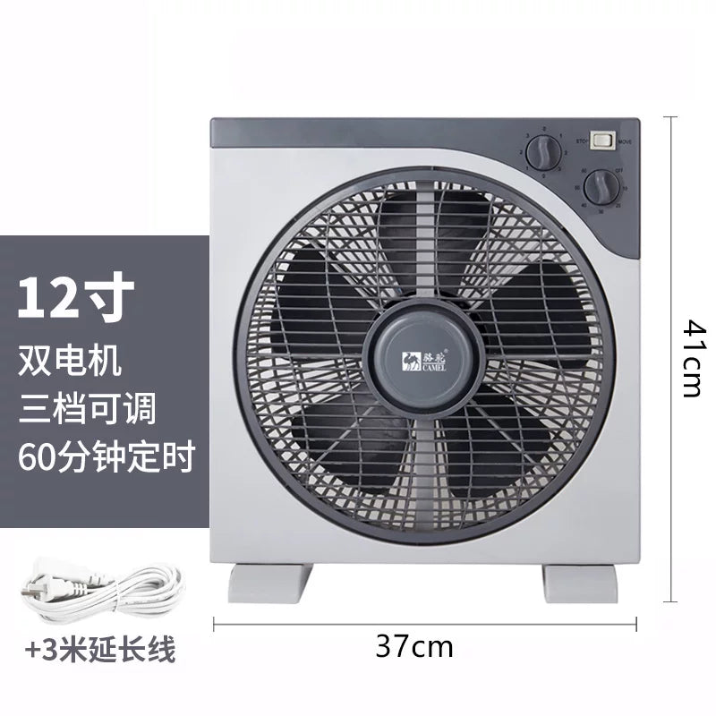 Camel Hongyun fan masa üstü elektrikli fan ev 12 düymlük 10 düymlük fırlanan yarpaqlı fan yataqxanası kiçik tələbə enerjiyə qənaət edən elektrik fanatı