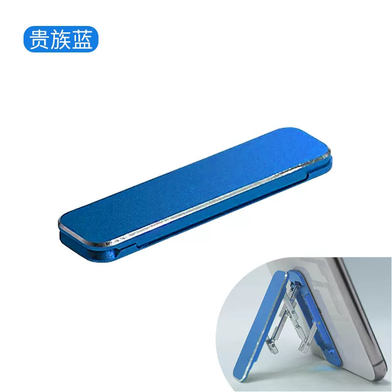 Alüminium ərintisindən görünməz masaüstü telefon tutacağı, tənbəl dəstək, arxa stiker, üzük tokası, maqnit qatlanan çoxfunksiyalı planşet