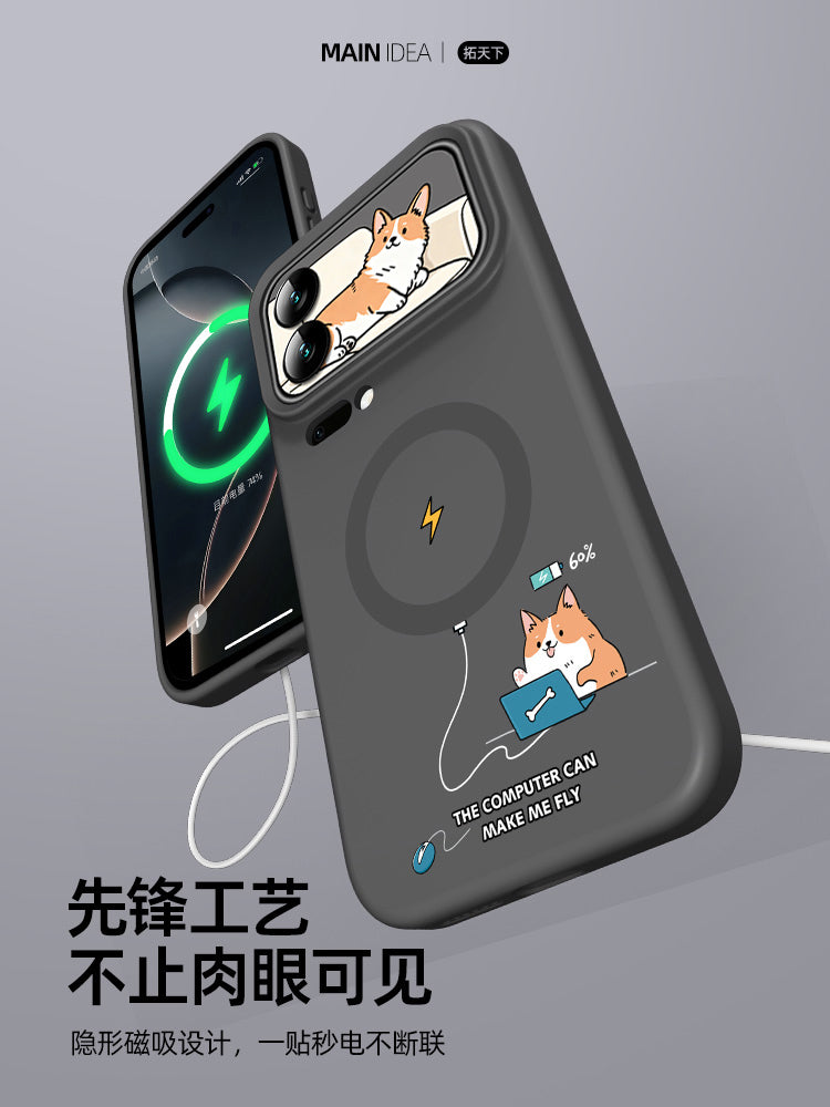 Xiaomi 17promax mobil telefon qutusu üçün uyğundur, maqnit emiş Xiaomi 17max lens, hər şey daxil xiaomi15pro yeni 14ultra maye silikon qoruyucu qutu 15u düşmə əleyhinə spro shell on yeddi pm