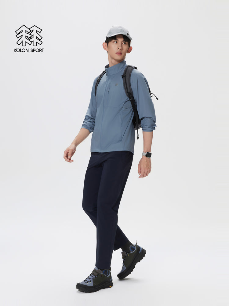 KOLON SPORT Kolon açıq havada gündəlik geyimi aşınmaya davamlı, nəm keçirən və su keçirməyən yay kişi gödəkçəsidir.