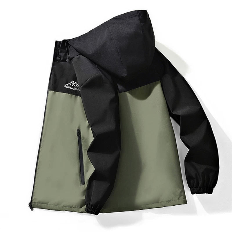 Kişilər üçün payız/qış üçün yun astarlı, qalınlaşdırılmış, dəbli, çoxfunksiyalı ayaqaltı gödəkçə, külək və suya davamlı küləkdən qoruyucu.