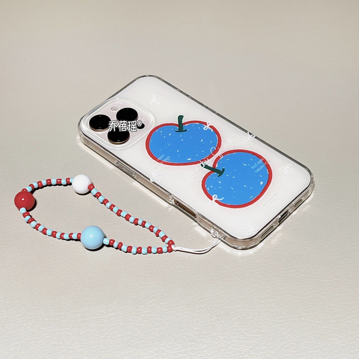 Qraffiti mavi Apple Apple iphone mobil telefon qutusu üçün uyğundur yeni 16promax yüksək səviyyəli sens 15 zəncirli 14 bədii yaradıcılıq 13 hər şey daxil olmaqla düşməyə qarşı 16pro niş qadın qabığının qorunması 17
